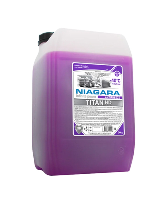 Antifreeze NIAGARA TITAN HD -40 (красный) Изображение